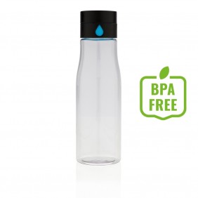 Butelka monitorująca ilość wypitej wody 600 ml Aqua - P436.890