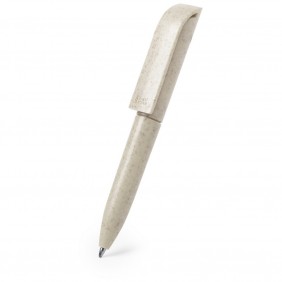 Mini długopis z włókien słomy pszenicznej - V1980-00