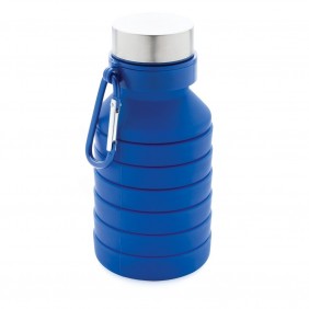 Składana butelka sportowa 550 ml z karabińczykiem - P432.625