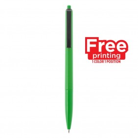 Długopis wykonany z wysokiej jakości połyskującego tworzywa - V1629-10